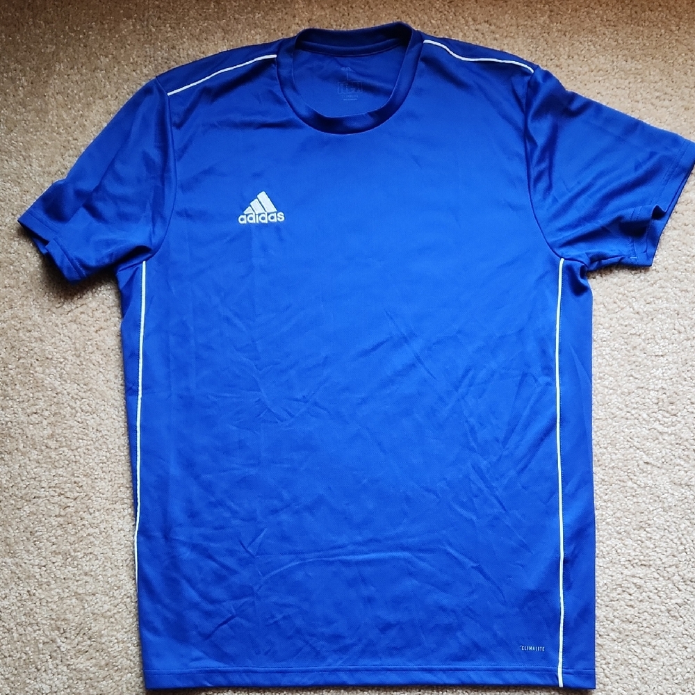 Adidas Blue Short Sleeve Tee